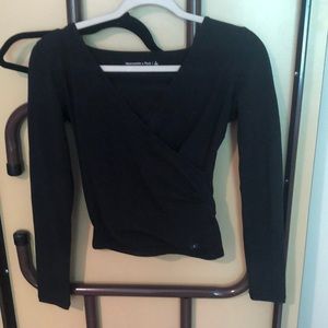 Abercrombie Black Long Sleeve
